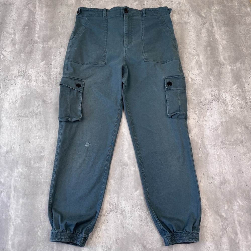 Wondery Outdoors Isabel 3.0 Pants Womens L Blue Cargo Jogger Hiking Climbing